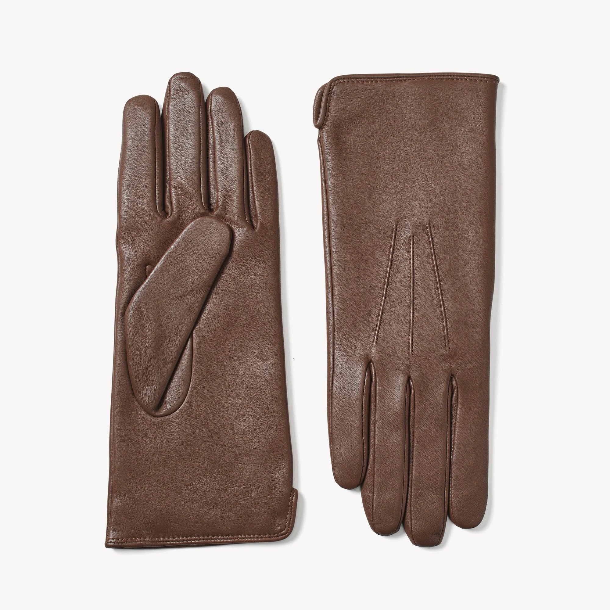 Women's Cashmere Lined Leather Gloves