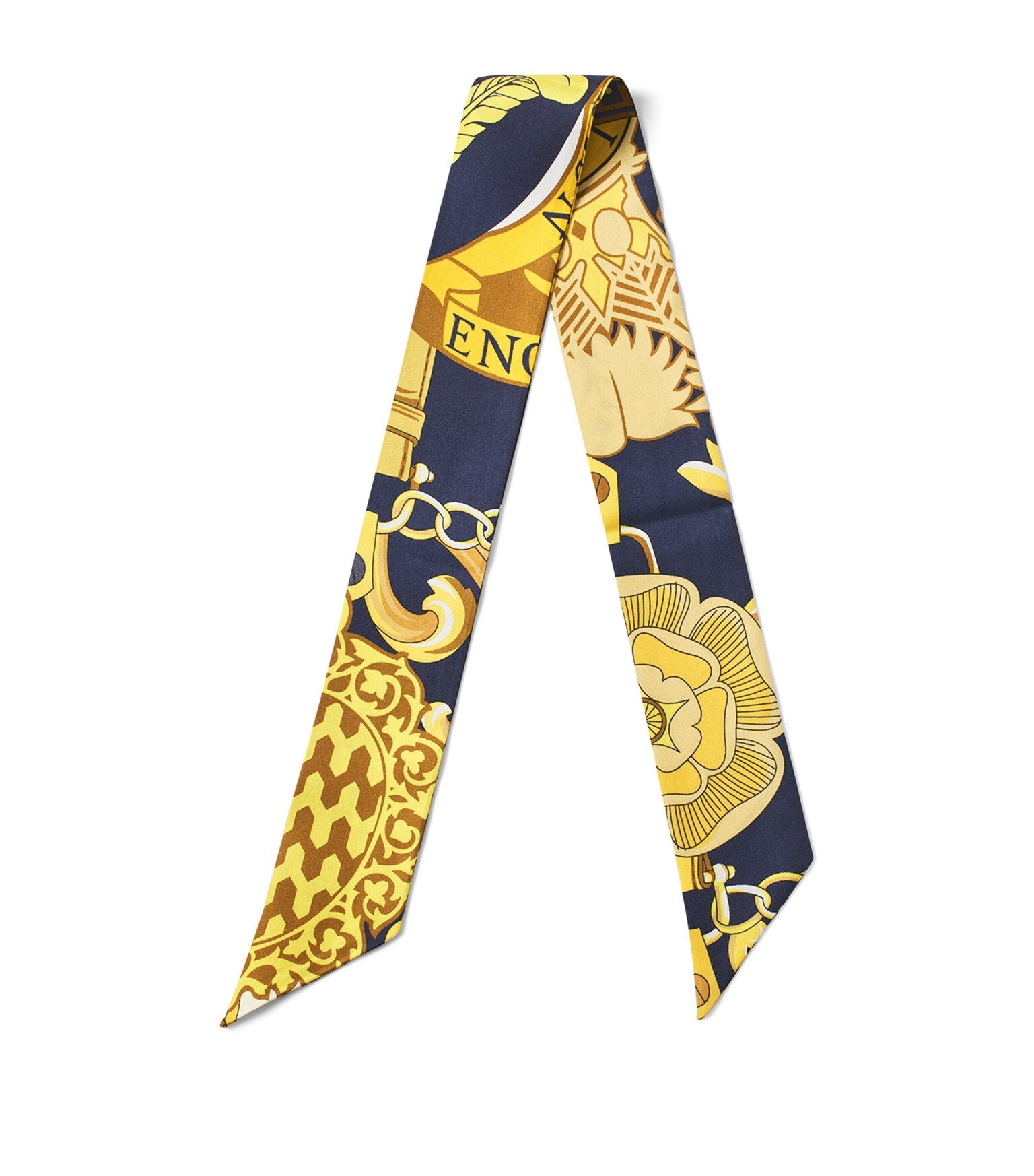 Silk Shield Skinny Scarf