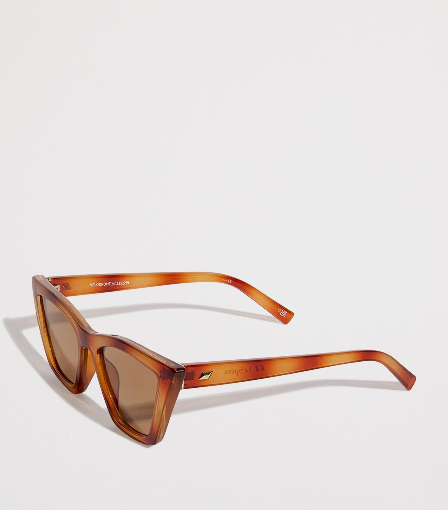 Tortoiseshell Cat Eye Velodrome Sunglasses