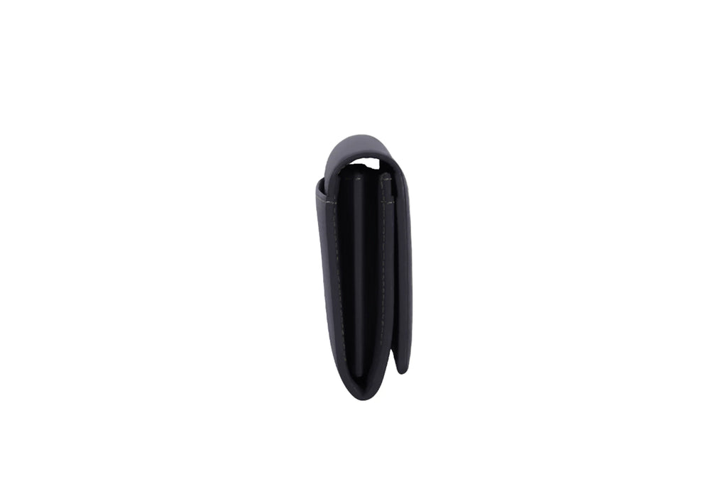Women Smooth Leather Wallet - Black